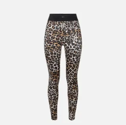 Elisabetta Franchi Trousers And Shorts|Animalier Lycra leggings Animalprint
