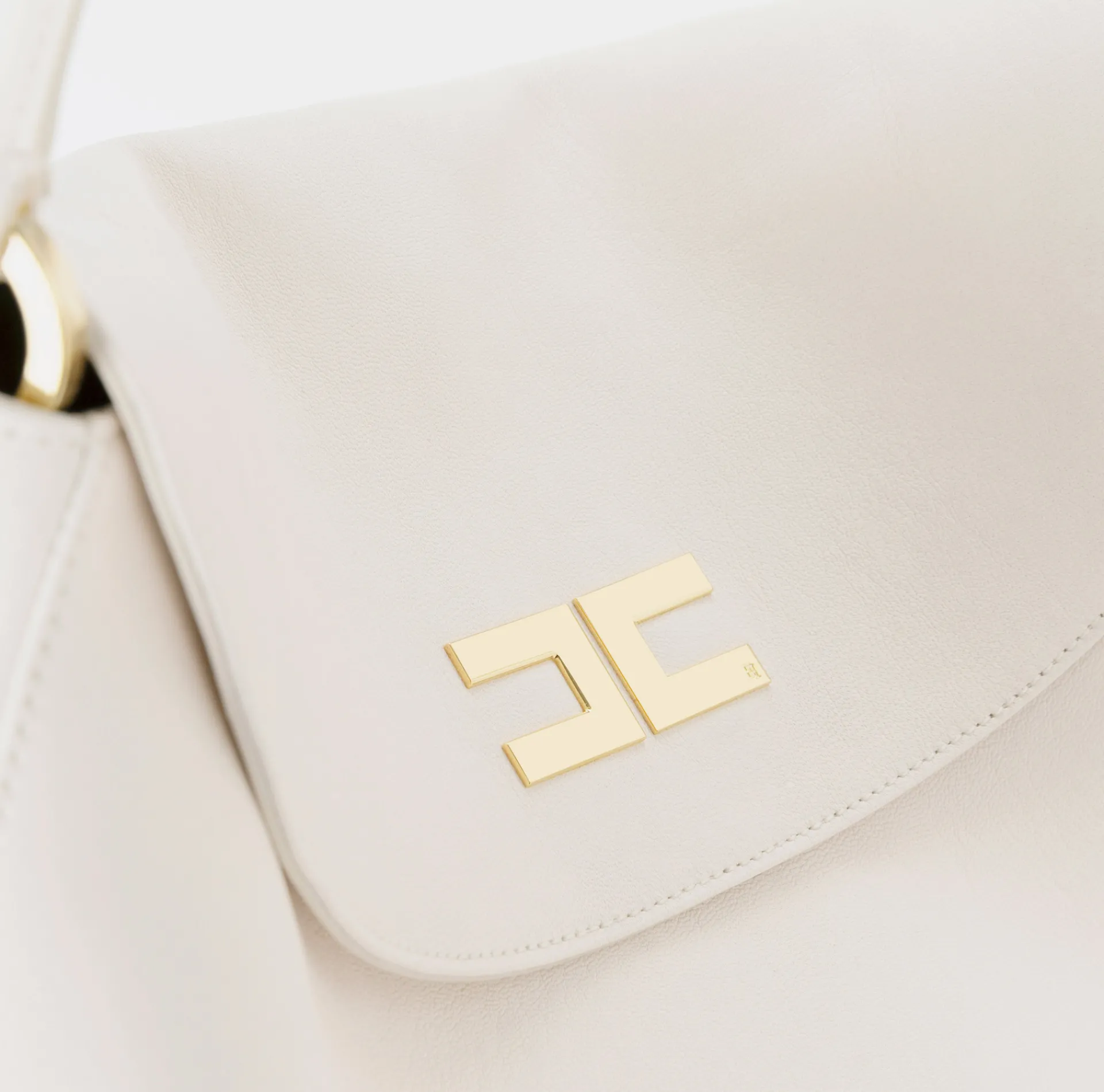 Elisabetta Franchi Shoulder Bags|Avenue Bag Large Hobo Butter