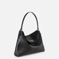 Elisabetta Franchi Shoulder Bags|Avenue Bag Medium Hobo Black