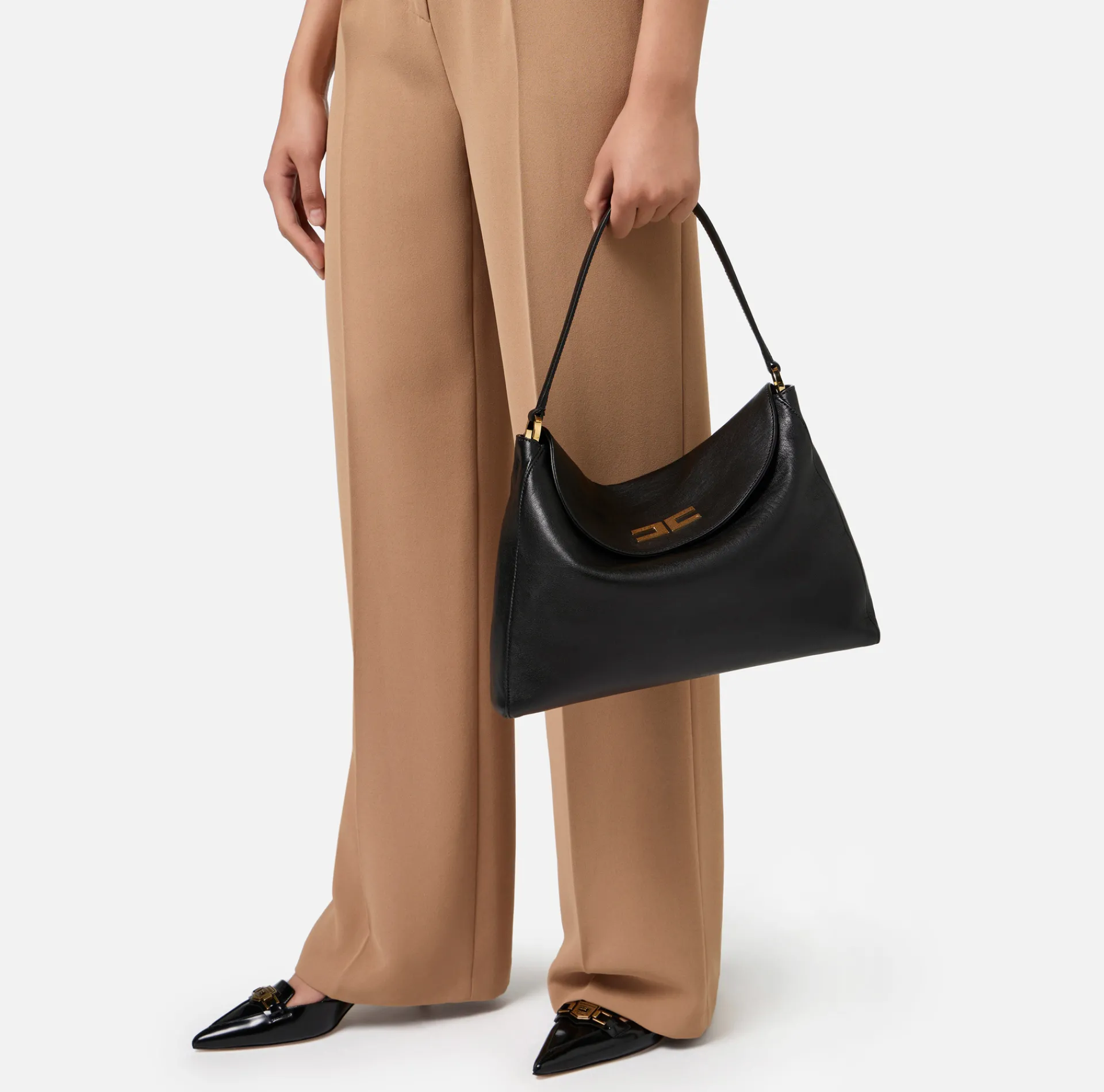 Elisabetta Franchi Shoulder Bags|Avenue Bag Medium Hobo