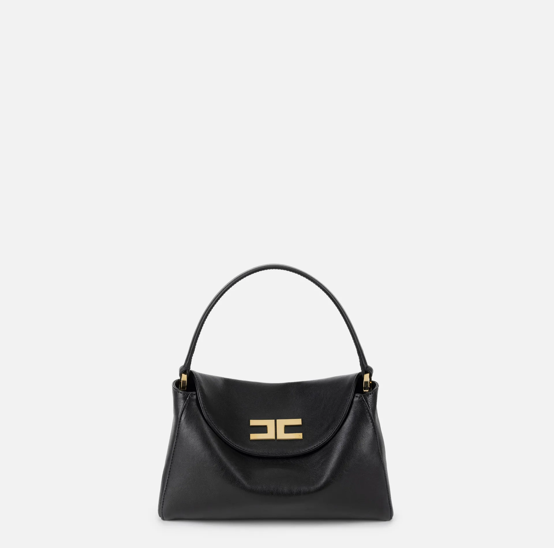 Elisabetta Franchi Shoulder Bags|Avenue Bag Small Hobo Black