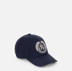 Elisabetta Franchi Hats|Baseball cap with logo Navy