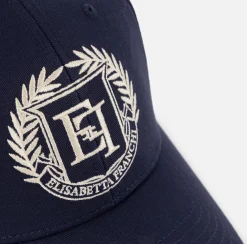 Elisabetta Franchi Hats|Baseball cap with logo Navy