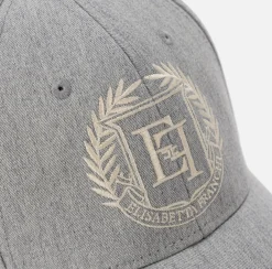 Elisabetta Franchi Hats|Baseball cap with logo Steel