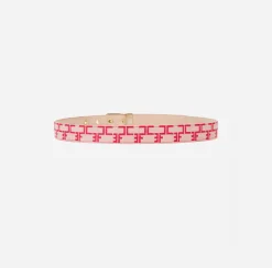 Elisabetta Franchi Belts|Belt With Monogram Pattern