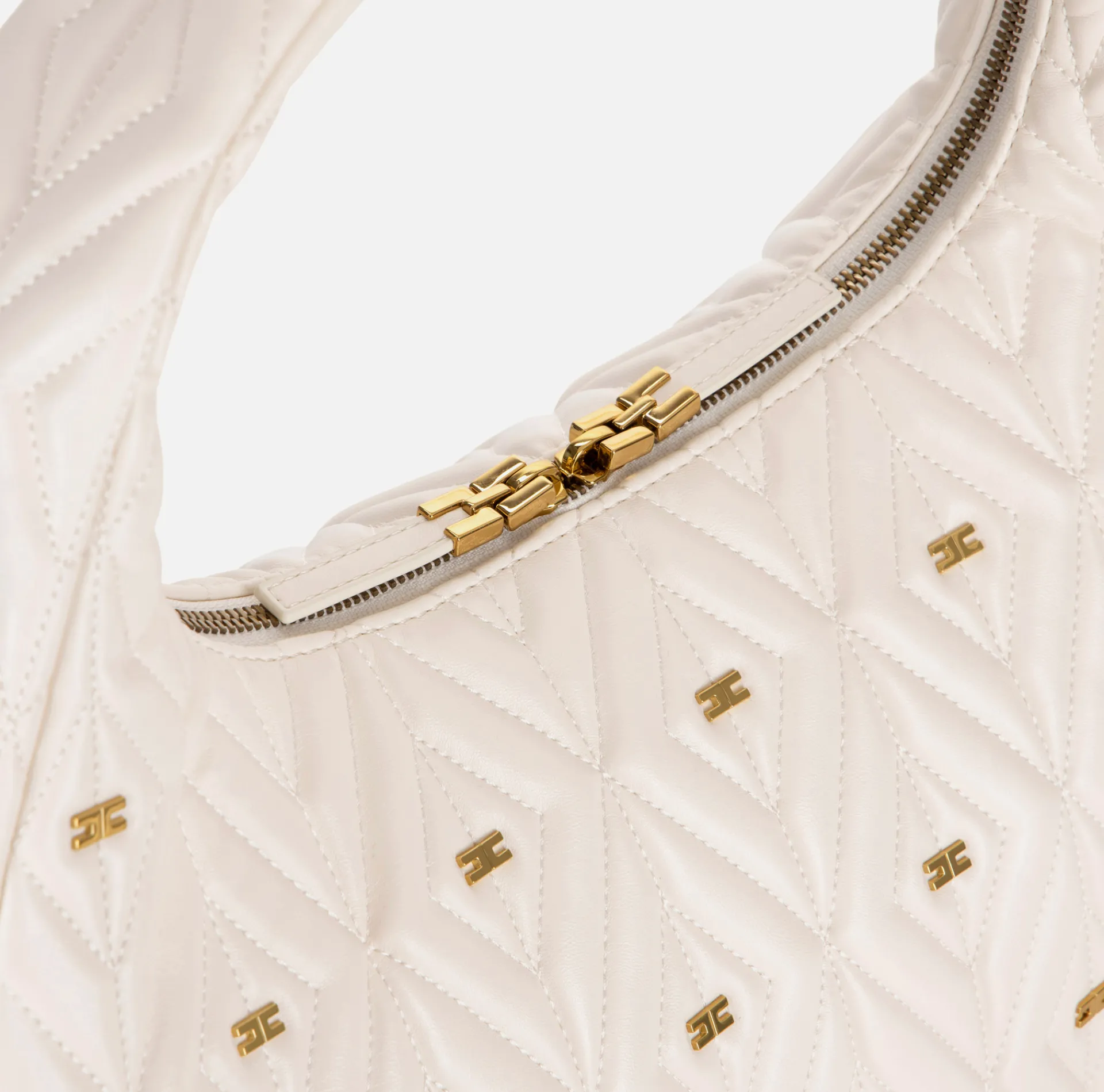 Elisabetta Franchi Shoulder Bags|Big Étoile hobo bag