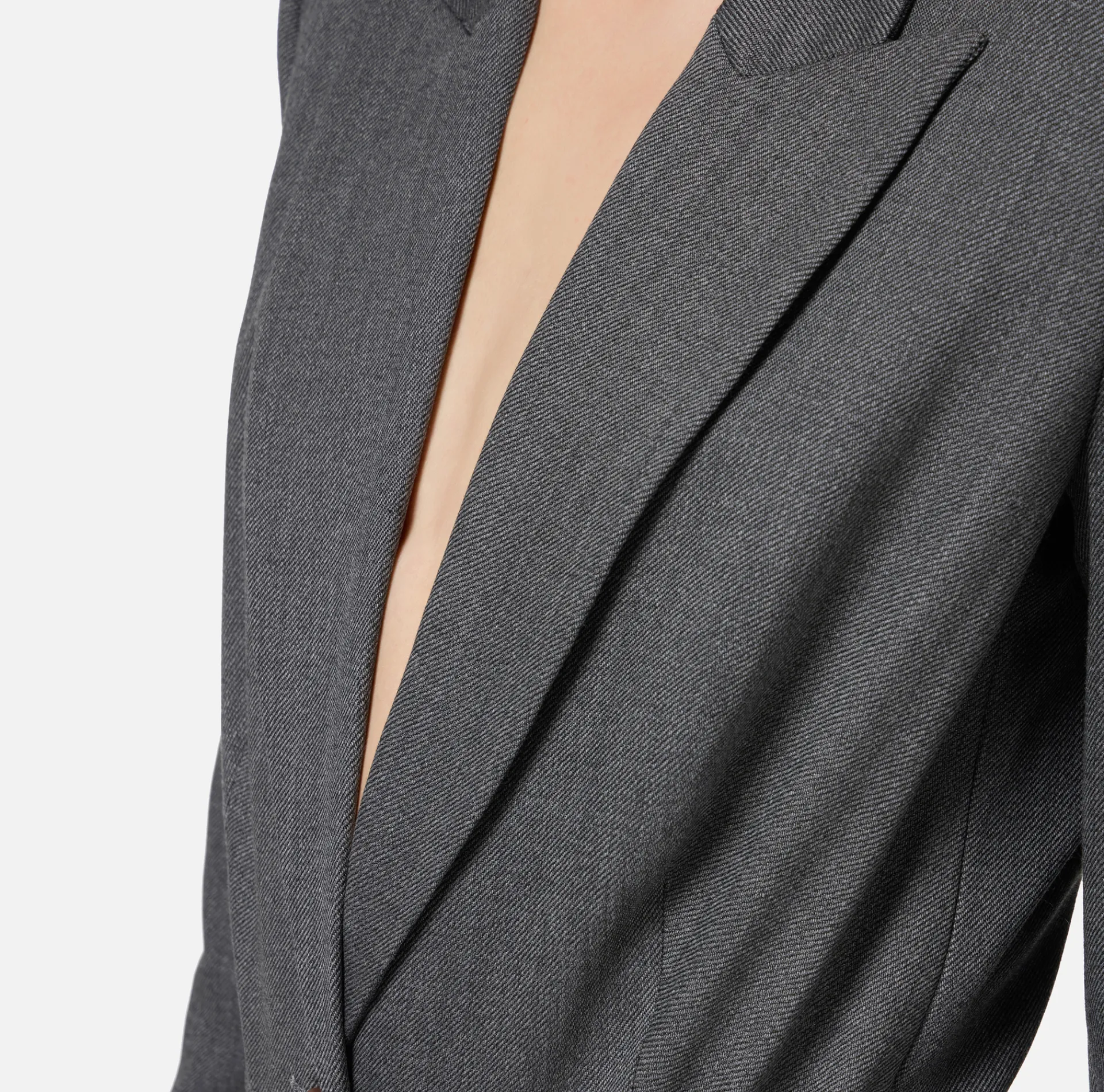 Elisabetta Franchi Jackets And Trench Coats|Bodysuit-style jacket in cool wool