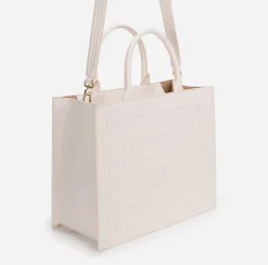Elisabetta Franchi Handbags|Bold Monogram Large Shopper