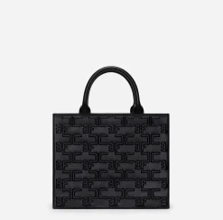 Elisabetta Franchi Handbags|Bold Monogram Medium Shopper