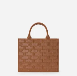Elisabetta Franchi Handbags|Bold Monogram Medium Shopper