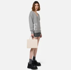 Elisabetta Franchi Handbags|Bold Monogram Medium Shopper