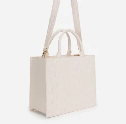 Elisabetta Franchi Handbags|Bold Monogram Medium Shopper