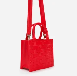 Elisabetta Franchi Handbags|Bold Monogram Small Shopper