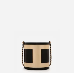 Elisabetta Franchi Strap Bags|Bucket bag with logo