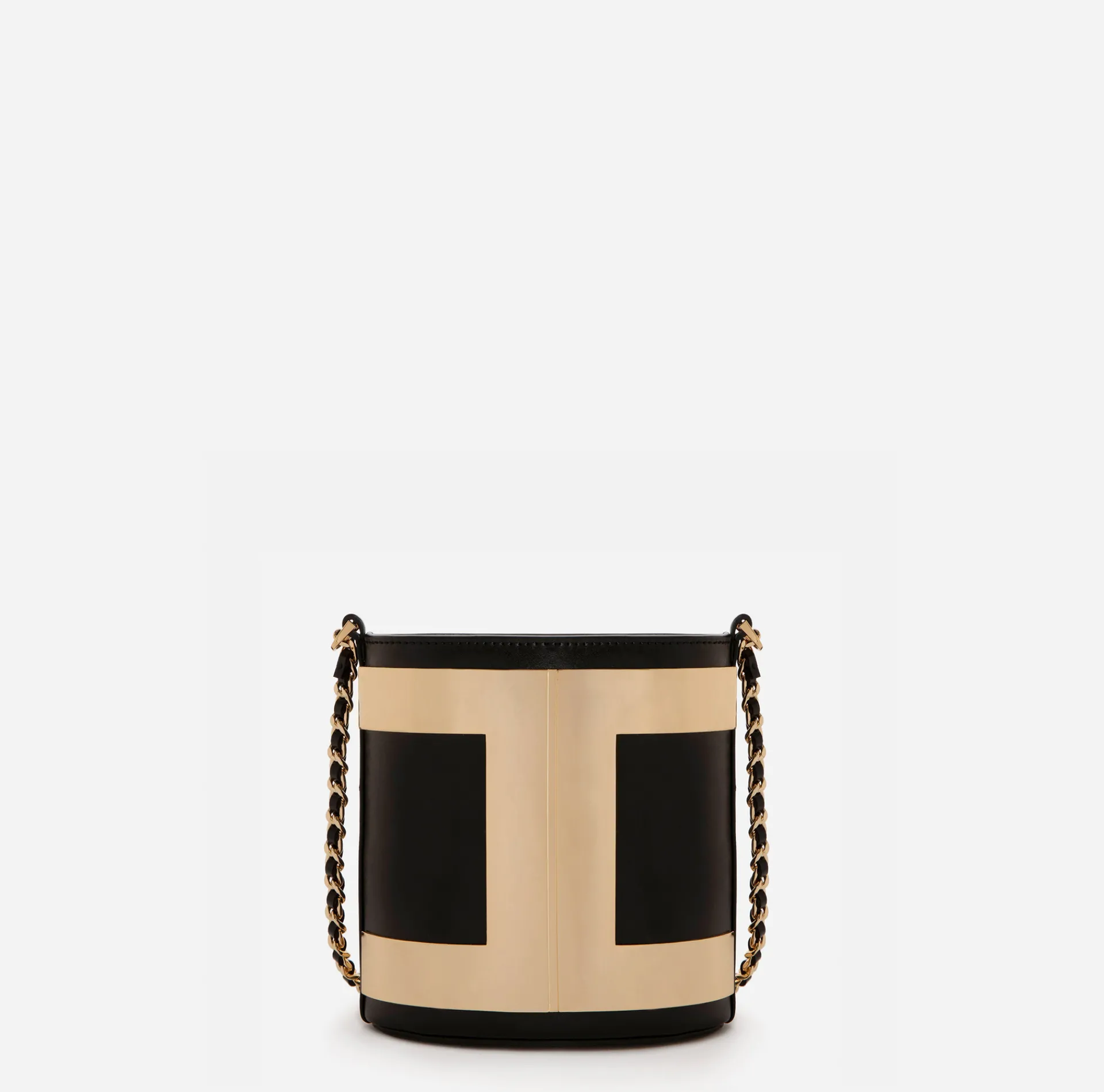 Elisabetta Franchi Strap Bags|Bucket bag with logo