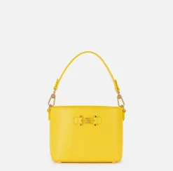 Elisabetta Franchi Handbags|Bucket bag with logo horsebit Mimosa
