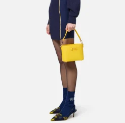 Elisabetta Franchi Handbags|Bucket bag with logo horsebit Mimosa