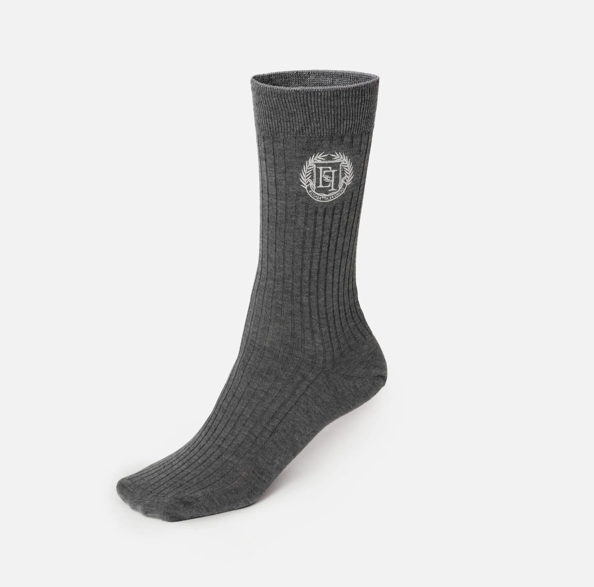 Elisabetta Franchi Stockings And Tights|Cashmere socks with logo embroidery