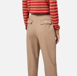 Elisabetta Franchi Tailleur|Trousers And Shorts|Cool wool trousers with darts