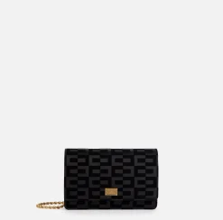 Elisabetta Franchi Strap Bags|Crossbody bag La Dame Black