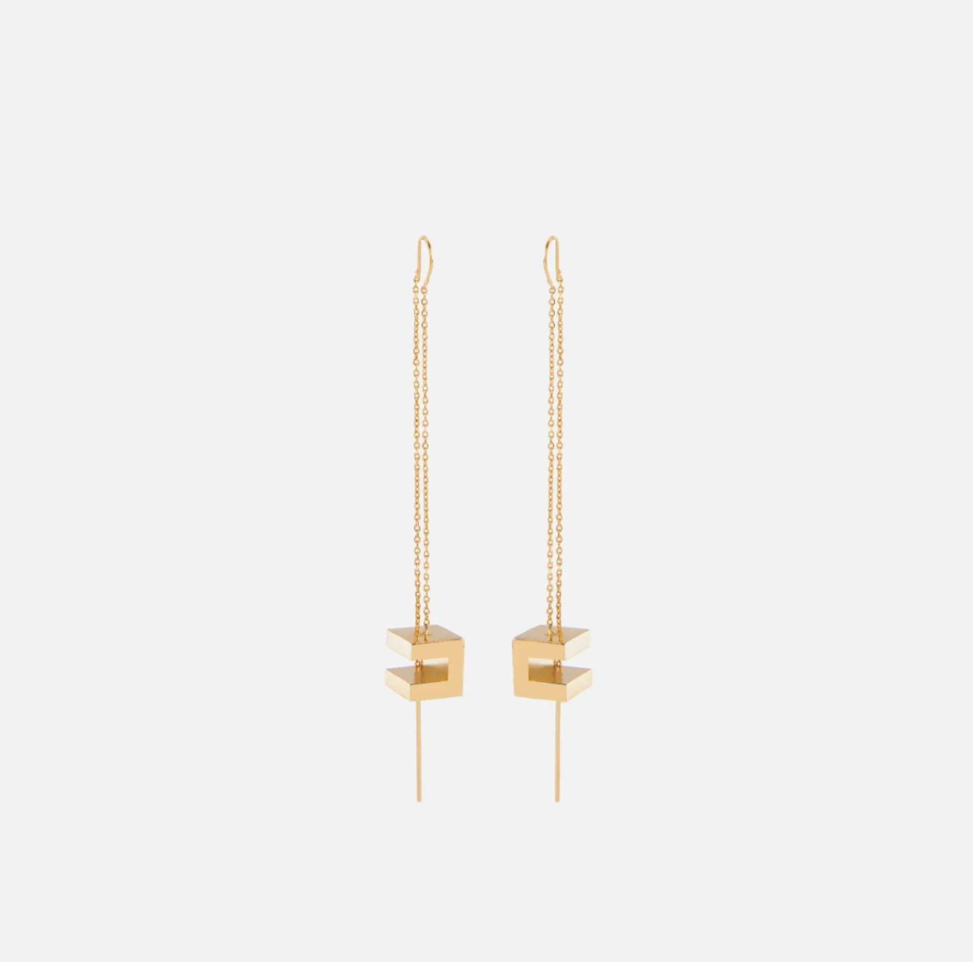 Elisabetta Franchi Jewelry|Cube Earrings