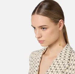 Elisabetta Franchi Jewelry|Cube Earrings
