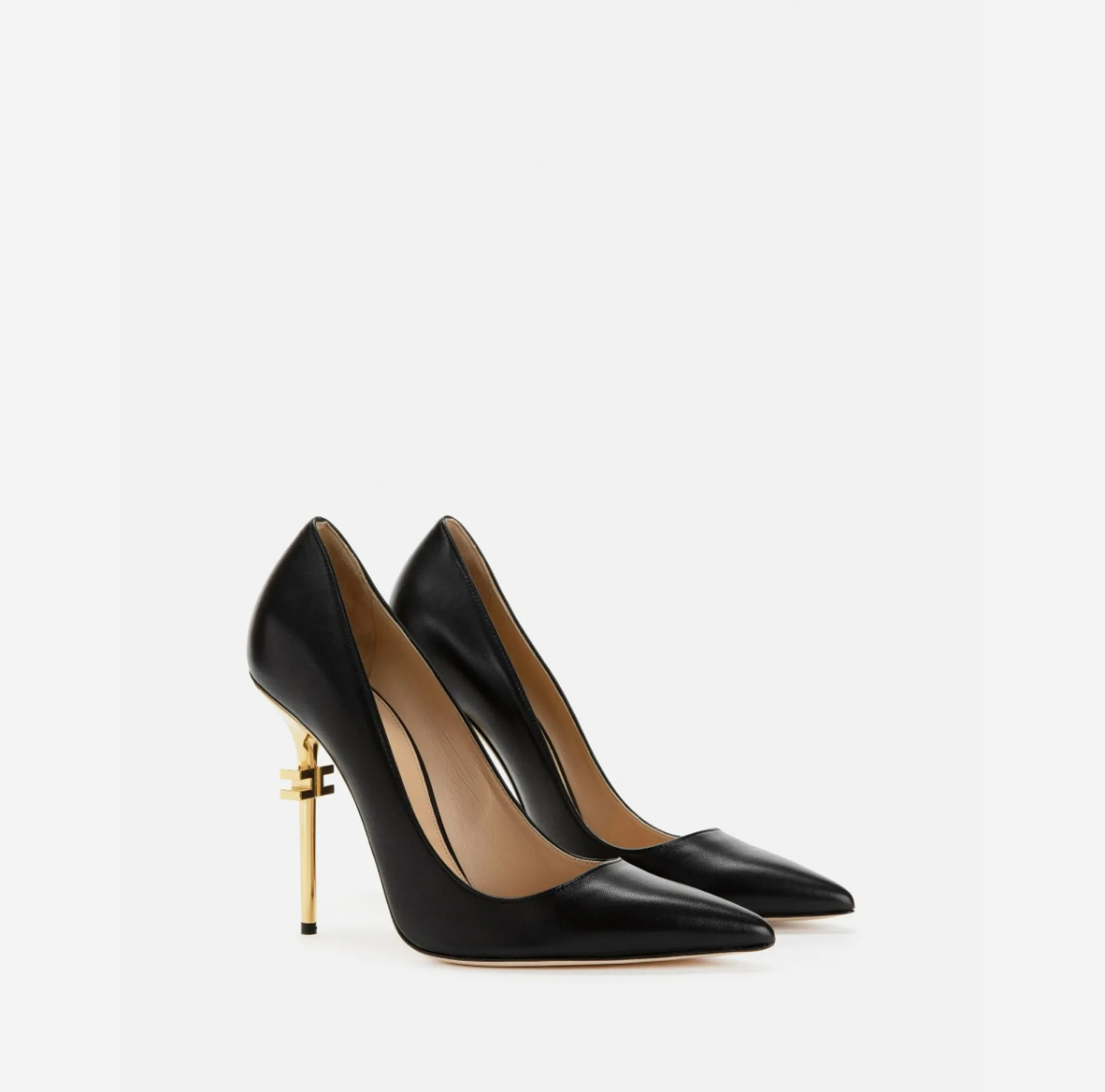 Elisabetta Franchi Pumps|Décolleté With Branded Heel