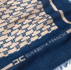 Elisabetta Franchi Scarves|Monogram Scarf