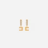 Elisabetta Franchi Jewelry|Gold galvanic mini hoops