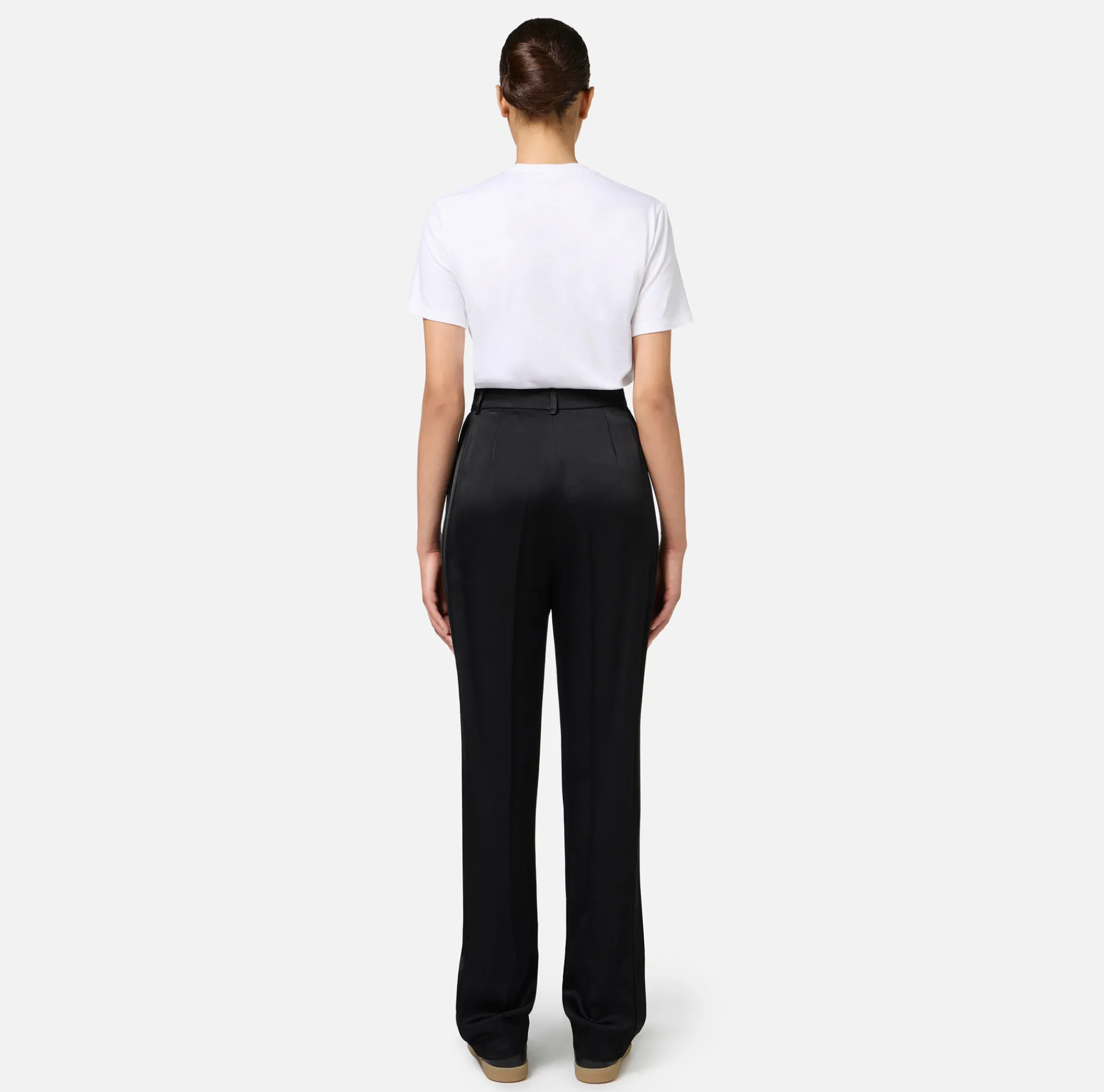 Elisabetta Franchi Top And T-Shirts|Jersey T-shirt with college logo Chalk