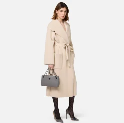 Elisabetta Franchi Coats And Jackets|Knit wrap coat