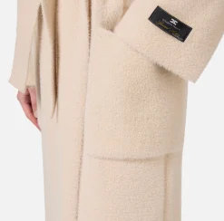 Elisabetta Franchi Coats And Jackets|Knit wrap coat
