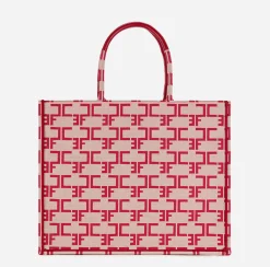 Elisabetta Franchi Handbags|Large Monogram Bag
