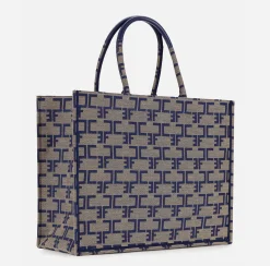 Elisabetta Franchi Handbags|Large Monogram Bag