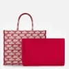 Elisabetta Franchi Handbags|Large Monogram Bag With Organiser