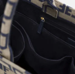 Elisabetta Franchi Handbags|Large Monogram Bag With Organiser