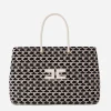 Elisabetta Franchi Shoulder Bags|Madame Monogram Shopper Bag With Logo