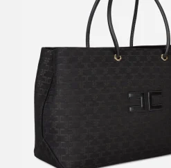 Elisabetta Franchi Shoulder Bags|Madame Monogram Shopper Bag With Logo