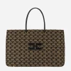 Elisabetta Franchi Shoulder Bags|Madame Monogram Shopper Bag With Logo