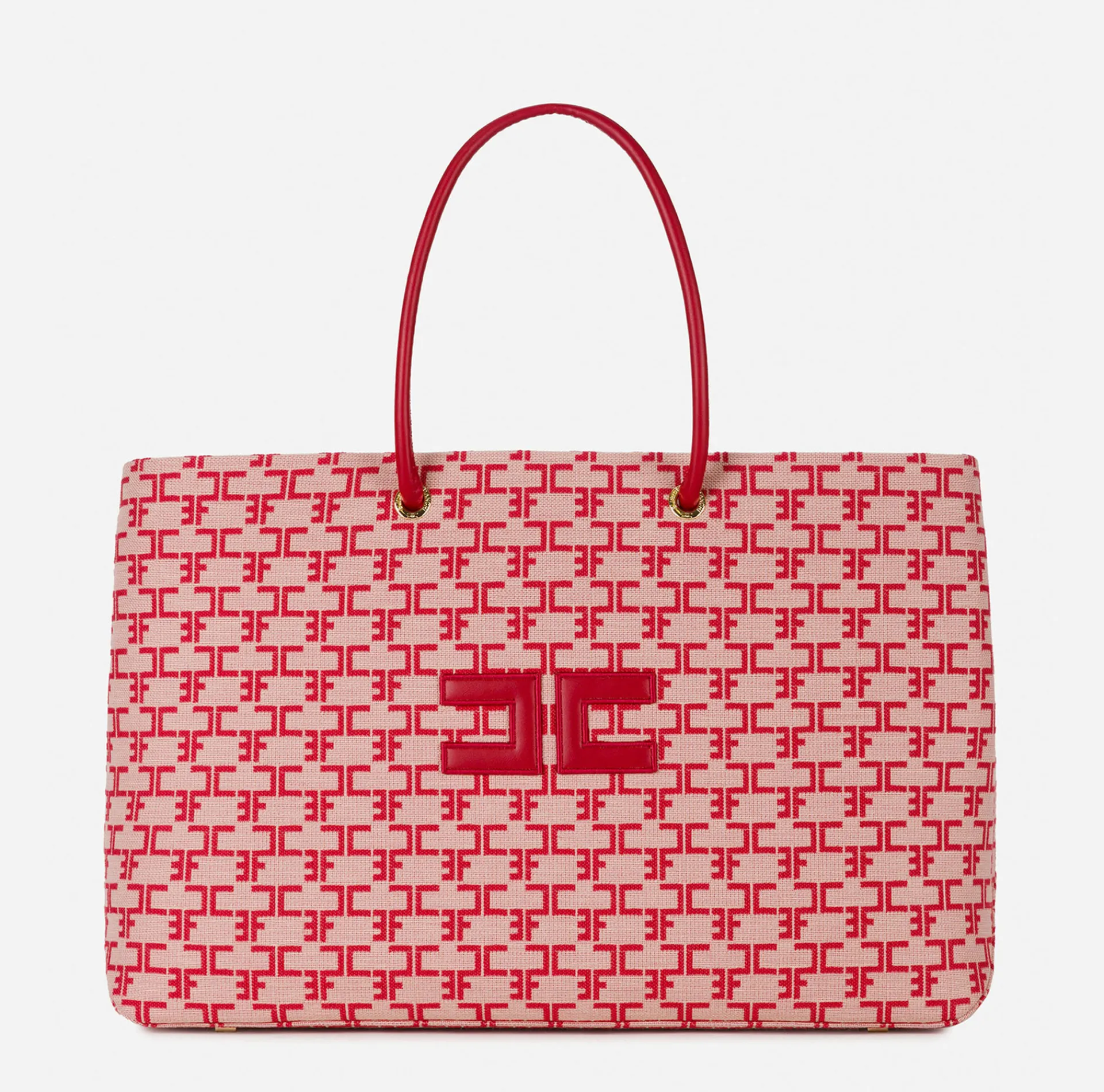 Elisabetta Franchi Shoulder Bags|Madame Monogram Shopper Bag With Logo