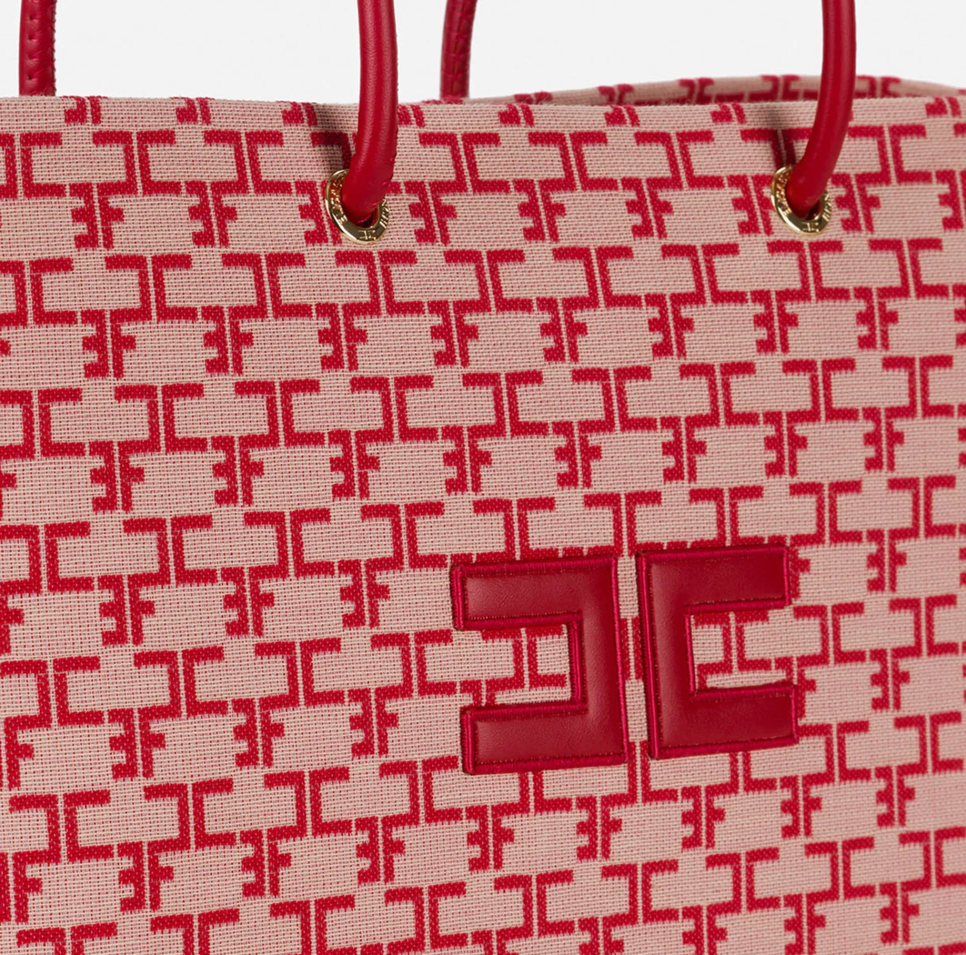 Elisabetta Franchi Shoulder Bags|Madame Monogram Shopper Bag With Logo
