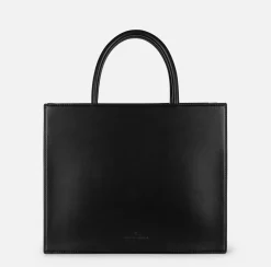 Elisabetta Franchi Handbags|Medium handbag with logo Black