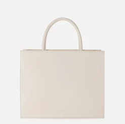 Elisabetta Franchi Handbags|Medium handbag with logo Butter