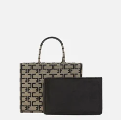 Elisabetta Franchi Handbags|Medium Monogram Bag With Organizer