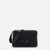 Elisabetta Franchi Shoulder Bags|Medium shoulder bag in embroidered satin