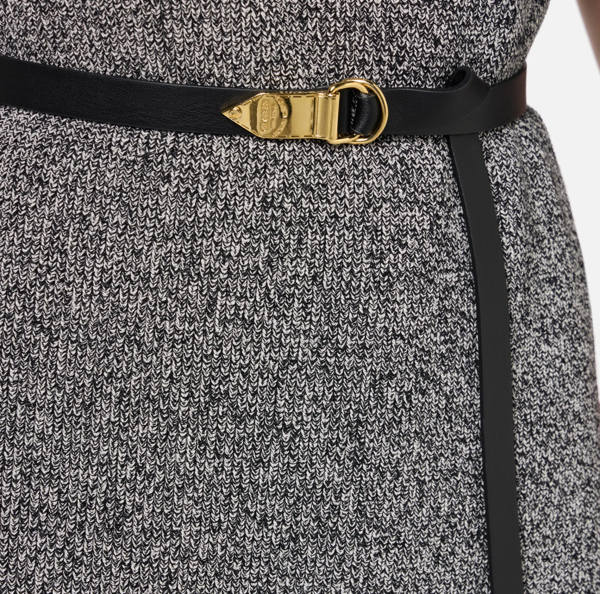 Elisabetta Franchi Knitwear And Sweatshirts|Melange viscose shirt with belt
