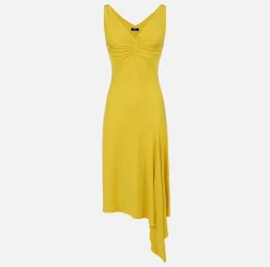 Elisabetta Franchi Dresses|Midi Dresses|Midi dress in crêpe jersey fabric