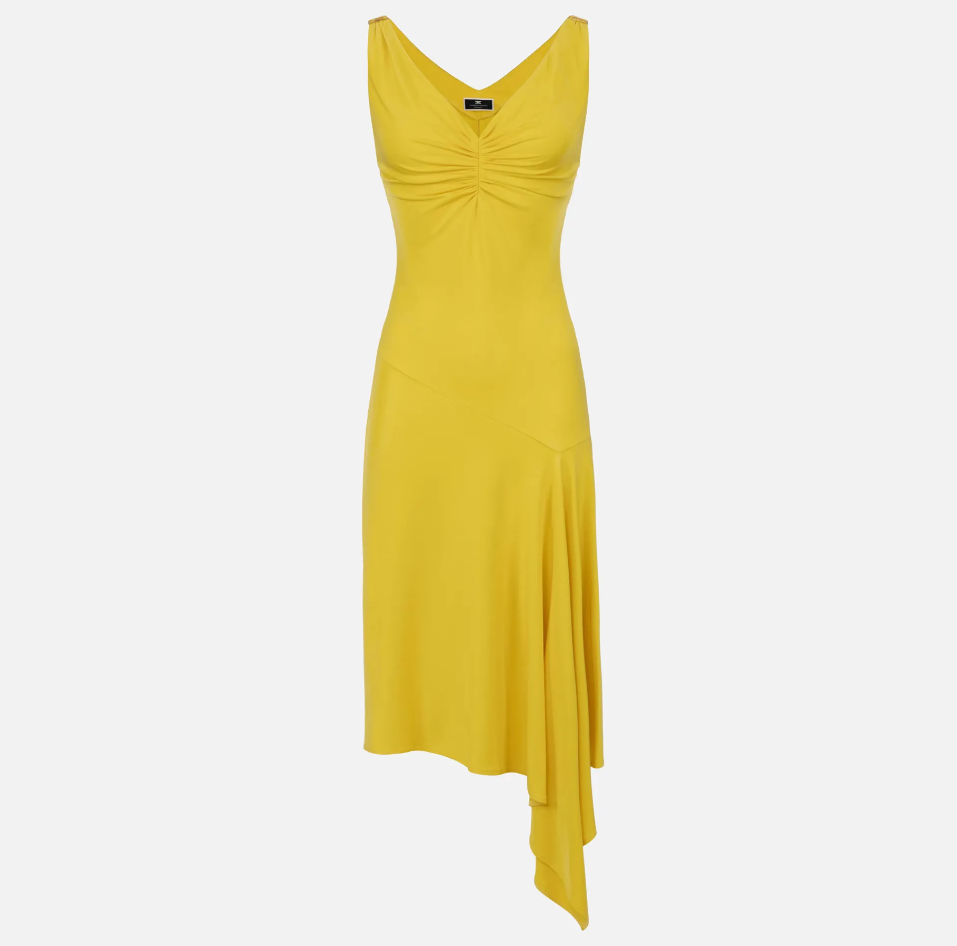 Elisabetta Franchi Dresses|Midi Dresses|Midi dress in crêpe jersey fabric