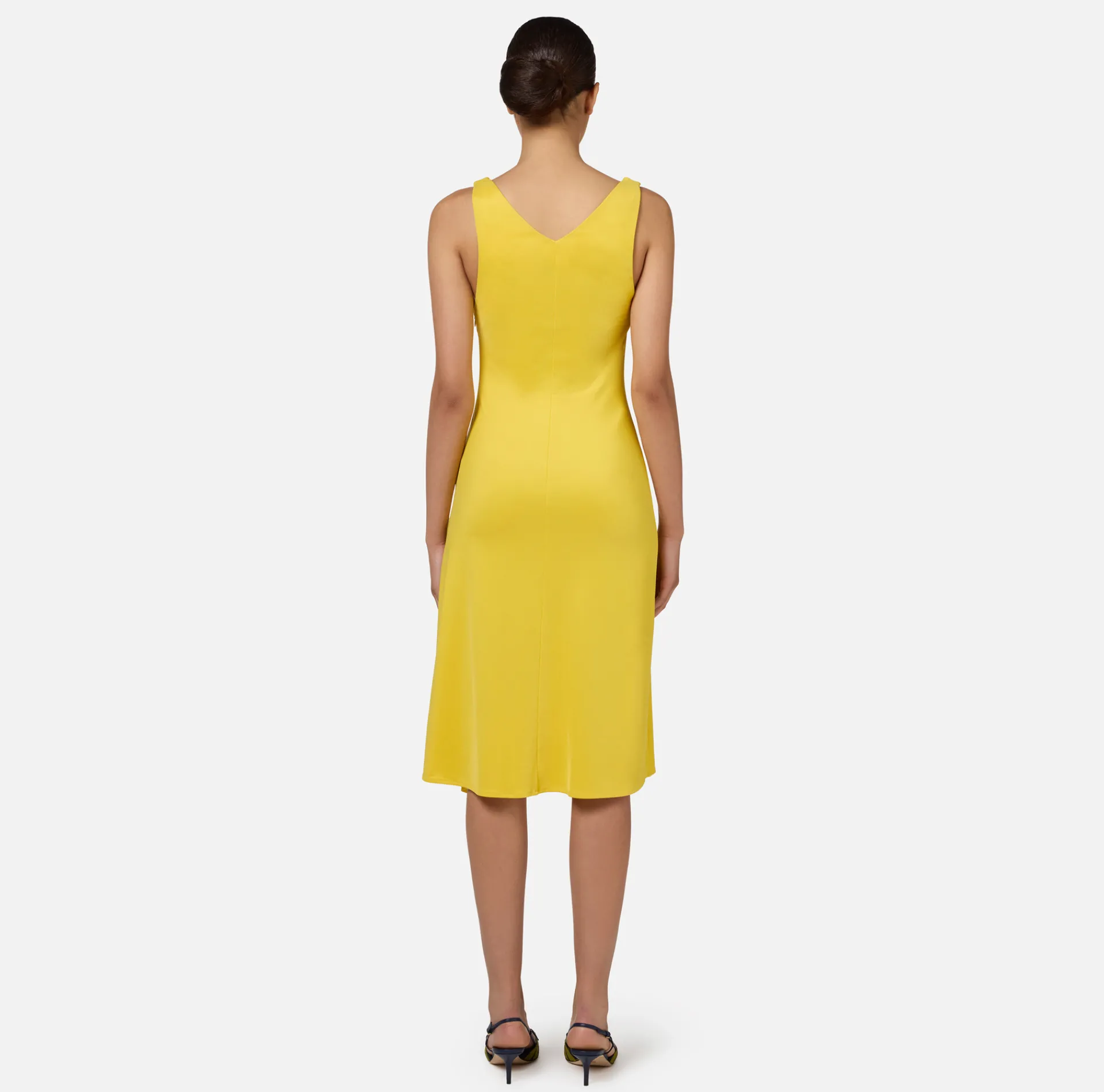 Elisabetta Franchi Dresses|Midi Dresses|Midi dress in crêpe jersey fabric