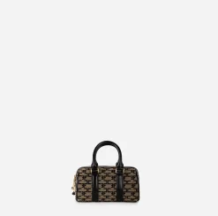 Elisabetta Franchi Handbags|Luggage|Mini Bauletto Monogram Travel
